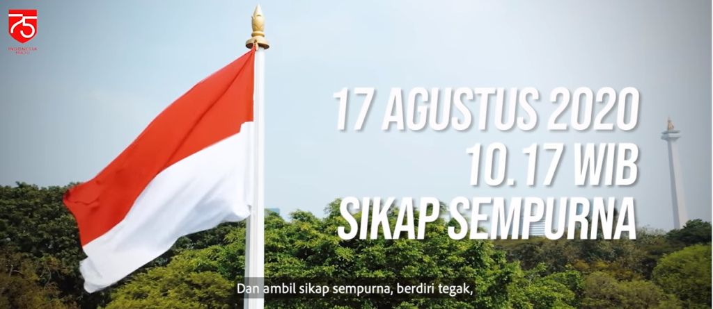 Mensesneg: Ambil Sikap Sempurna Dan Berdiri Tegak Pada 17 Agustus 2020 Pukul 10.17 WIB
