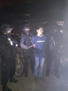 Kedapatan Bawa Pisau, AD warga SU I Palembang Diamankan Tim Hunter