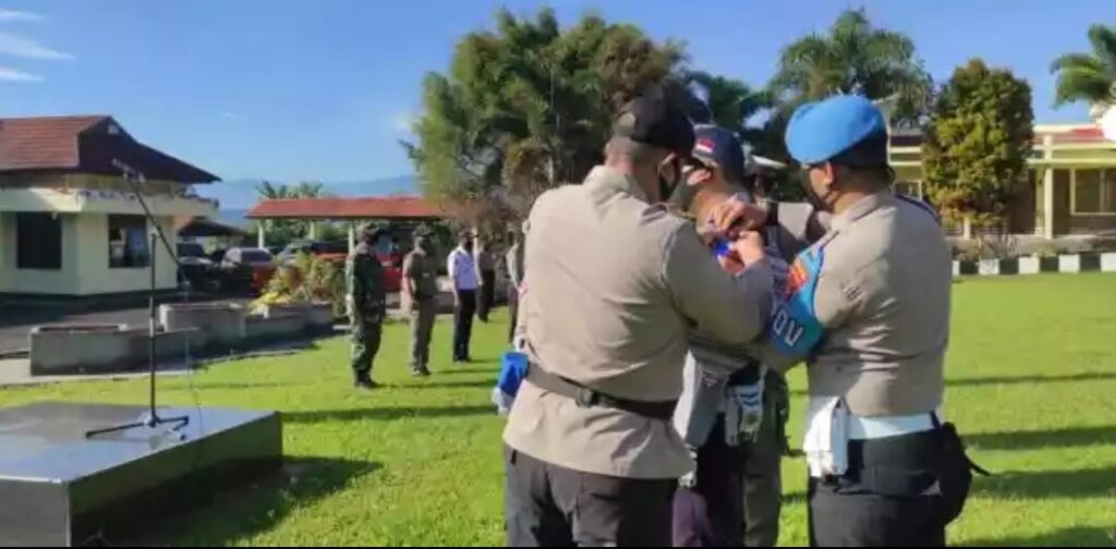 Gelar Persiapan Oprasi Patuh, Satlantas Polres Pagaralam Pokus Kedisiplinan Penerapan Protokes