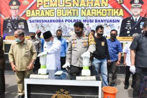 Pemkab Bersama Polres Muba Ajak Masyarakat Awasi Dan Perangi Narkoba
