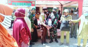 Kesekian Kali, “Hujan” Sembako Di Lokasi TMMD Tambakselo