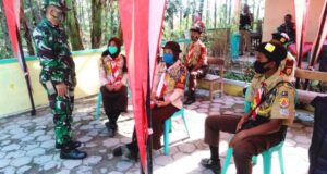 Jaring Minat Pemuda Pumudi, Sosialisasikan Penerimaan Calon Anggota TNI di Lokasi TMMD