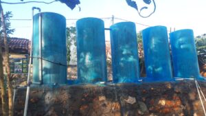 Proyek Air Bersih di Lokasi TMMD Tambakselo Berjalan Sukses