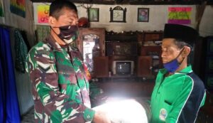 Sembako Dari Tentara Akan Terus Dikenang Waraga