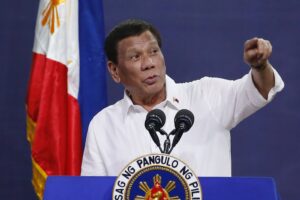 Rodrigo Duterte Menyampaikan Pidato Tahunan Terhadap Penanganan Covid