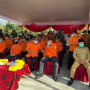 Bupati Oku Timur Hadiri Apel Siaga Karhutla