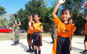 Ingin Rutin Ada Acara Senam Bersama Tentara