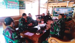 Terus Dibenahi Penyediaan Data di Poskotis TMMD Tambakselo