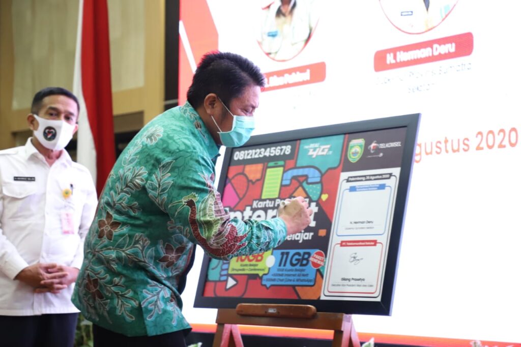 Siswa di Sumsel Segera Nikmati Paket ” Merdeka Belajar” Gratis untuk Belajar Online