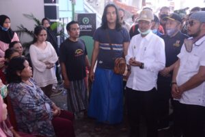 Walikota Harnojoyo Tinjau Korban Kebakaran