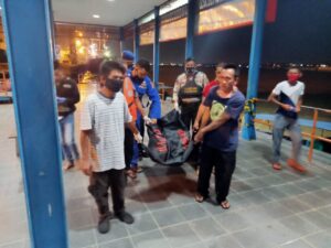 Mayat laki laki Tanpa Identitas Ditemukan Di Dermaga PT Pusri