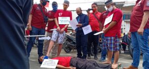 Pengeroyokan Kasus Pembunuhan Viral Di Macan Lindungan Direkonstruksikan