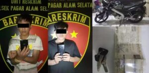 Dua Spesialis Jambret Pagaralam Diringkus Polisi