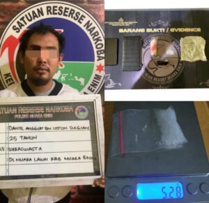 Pengedar Narkoba Di Muara Enim Dibekuk Polisi