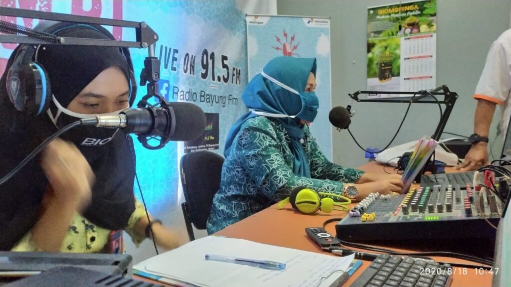 Muba Rintis Belajar Dari Rumah Lewat Radio