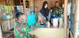 Berkah Pemilik Warung di Wilayah TMMD 109 Kodim Kendal