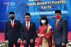 Empat Insan Telkomsel Mendapat Anugerah Satyalancana Wirakarya Dari Presiden Joko Widodo