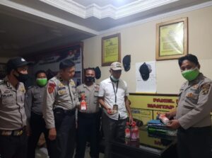 Cegah Penyebaran Covid-19 Polres Muaraenim dan Jajaran Lakukan Razia