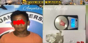 Kedapatan Bawa Sabu, Pria Paruh Baya Digelandang Polisi