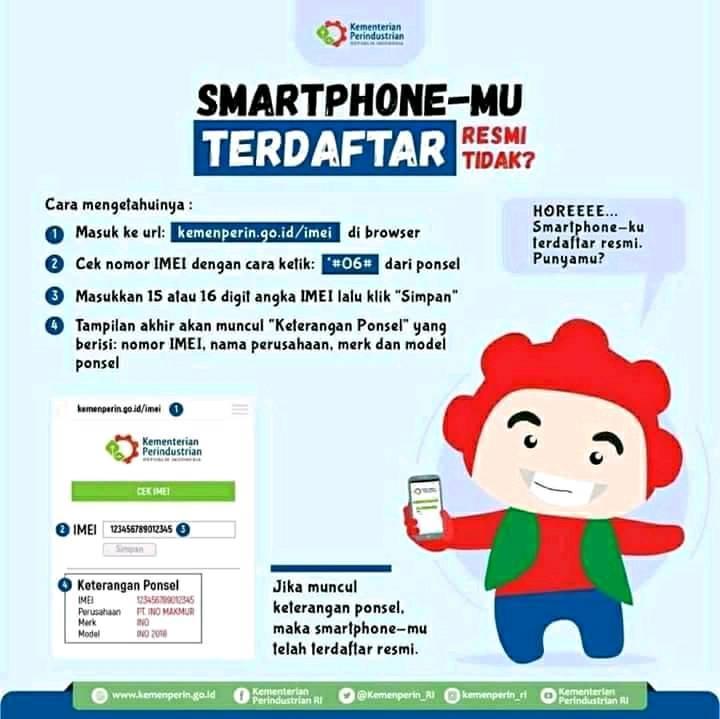 Pemerintah Terapkan Pengendalian IMEI Perangkat Telekomunikasi Berbasis CEIR