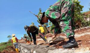 Prajurit TNI Tidak Sekedar Ahli Perang, Tetapi Juga Lihai Menjadi Tukang