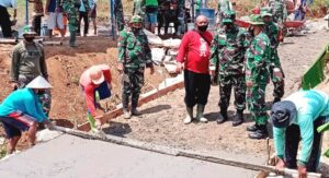 Dengan Dana Rp 1 Miliar Lebih TNI Akan Gelar Sejumlah Pembangunan di Jatiwarno
