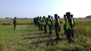 Efektikan Waktu, Apel Pagi Digelar di Lokasi TMMD