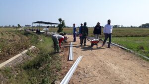 Warga Yang Ahli Bangunan Ambil Peran di TMMD Kodim Kendal