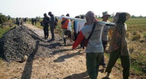Semangat Gotong Royong Warnai Pra TMMD Kodim 0715/Kendal Ke-109
