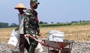 Meski Ditengah Wabah Pandemi, Dandim 0715 Kendal Tinjau Langsung Kesiapan TMMD 2020