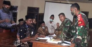 Pemdes Bersama Warga Sendang Kulon Siap Sukseskan TMMD Reg 109