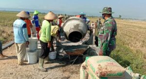 Mesin Molen Jadi Teman Setia Anggota Satgas Kodim 0715/kendal