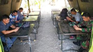 Inilah Tim Pencari Berita di Lokasi TMMD Sendang Kulon