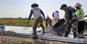 Berkat Kerja Keras Hasil Pekerjaan TMMD Bisa Maksimal
