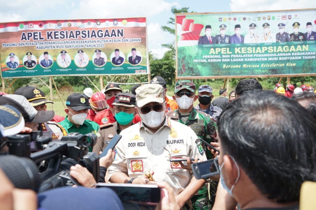 Dodi Reza Warning Wilayah Rentan Karhutbunlah