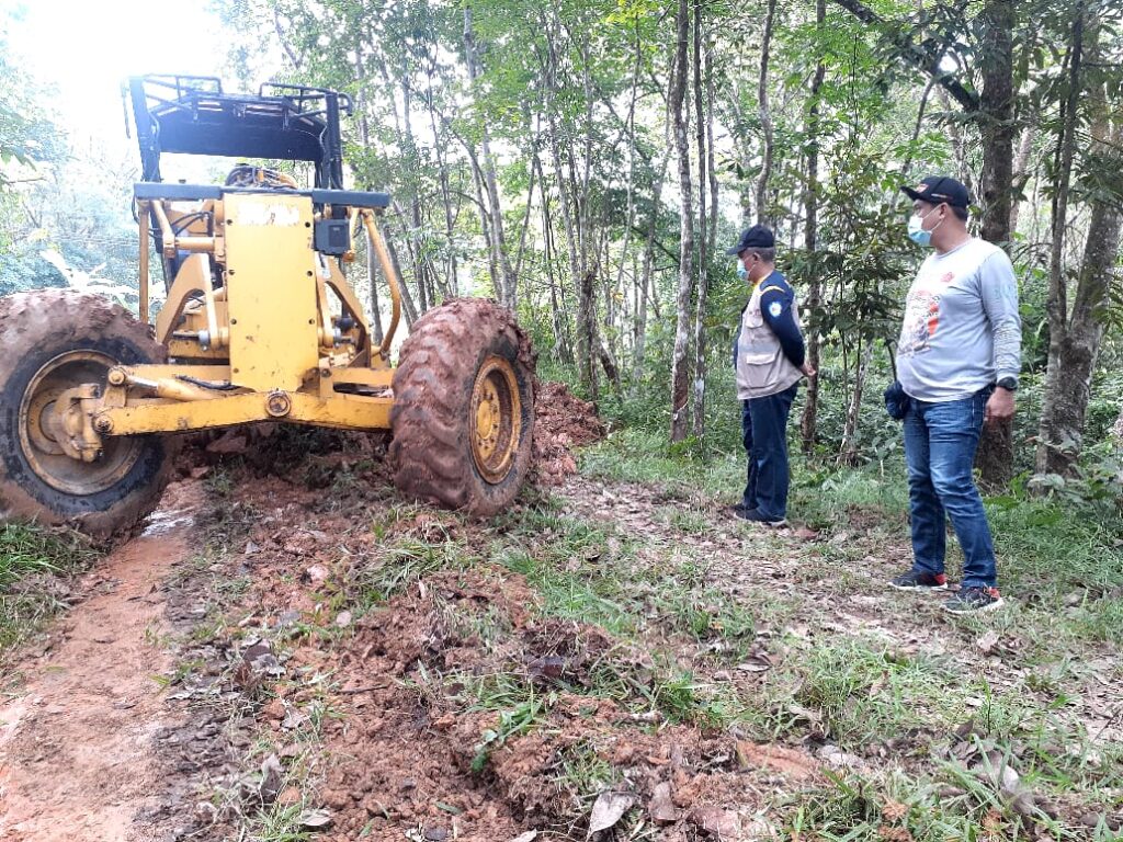 Perbaikan Jalan Nasional Bailangu Muba, Pemkab Siapkan Jalan Alternatif