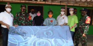 Satgas TMMD lengkapi RTLH dengan Springbed