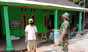 Satgas TMMD Karanganyar Cek RTLH yang Sudah Jadi