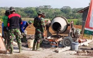 TMMD Karanganyar Ciptakan Hubungan Harmonis antara TNI dan Rakyat