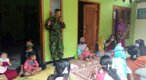 Satgas TMMD 109 Ingatkan Seluruh Warga Pentingnya Patuhi Protokol Kesehatan