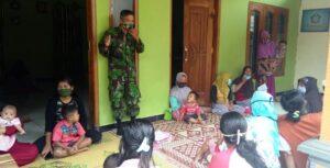 Satgas TMMD 109 Ingatkan Warga Pentingnya Patuhi Protokol Kesehatan