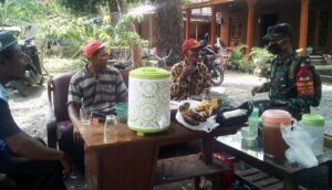 Rajinnya TNI Komsos Dengan Warga, Mendapat Tanggapan Positif