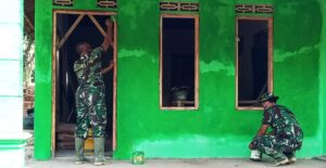 Hasil Akhir Pekerjaan Satgas TMMD Reguler Karanganyar RTLH Suripto