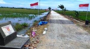 Warga Siap Merawat Jalan Cor Warisan TMMD Kodim Kendal