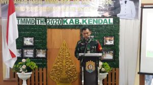 Penutupan TMMD Kodim Kendal Digelar Sederhana