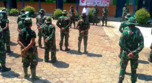 Dansatgas TMMD Reguler ke 109 Berikan Pengarahan Anggota Satgas