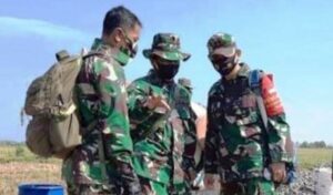 Danramil Yang Terus Pantau Hasil Pembangunan TMMD di Sendang Kulon