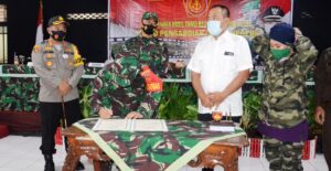 Hadiri Penutupan TMMD Karanganyar, Bupati Janjikan Bantuan Gamelan Untuk Warga
