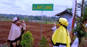 Jalan Bhakti Juang Tonggak Sejarah TMMD Karanganyar