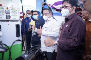 Babat Toman Muba Resmi Miliki SPBU BBM Satu Harga